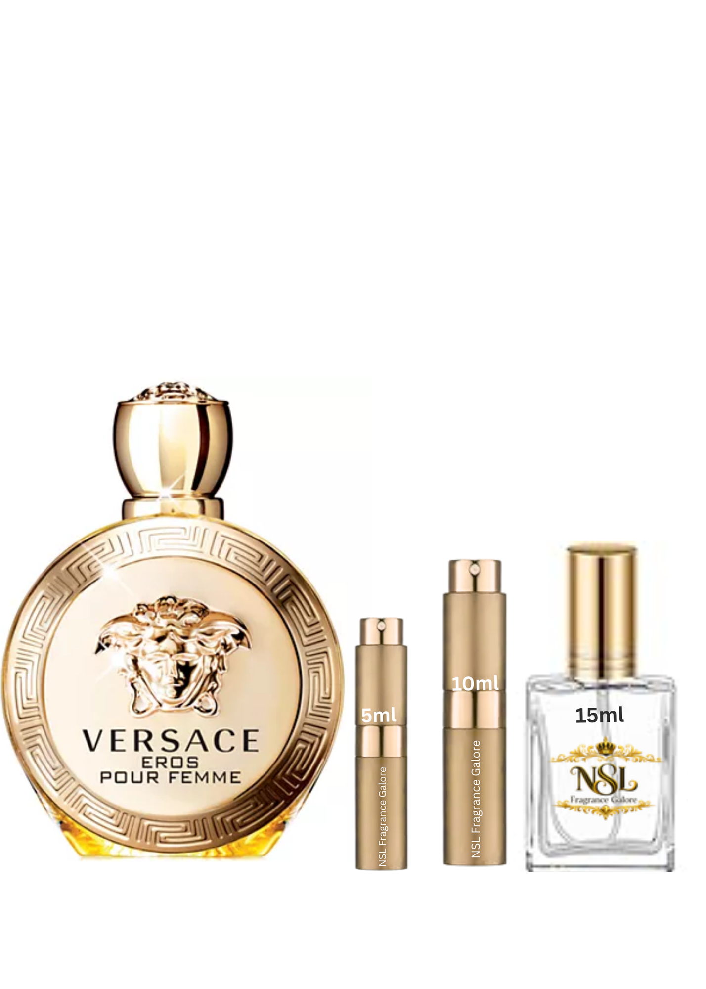 Versace Eros Pour Femme Fragrance-Available in 5ml |10ml | 15ml