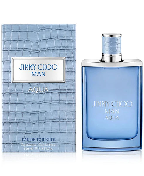 Jimmy Choo Man Aqua Eau de Toilette for Men 3.3 oz