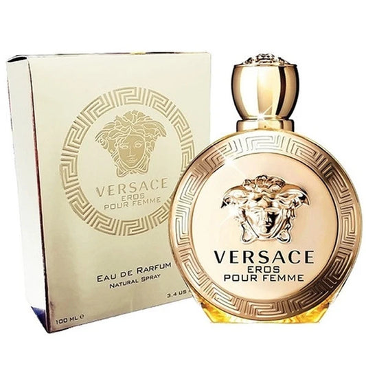 Versace Eros Pour Femme for Women Eau de Parfum EDP – 3.0 oz | 100% Authentic