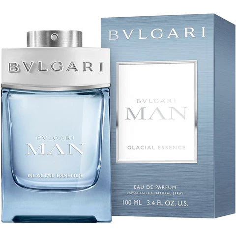 Bvlgari Man Glacial Essence Eau de Parfum for Men | Fresh Icy Power