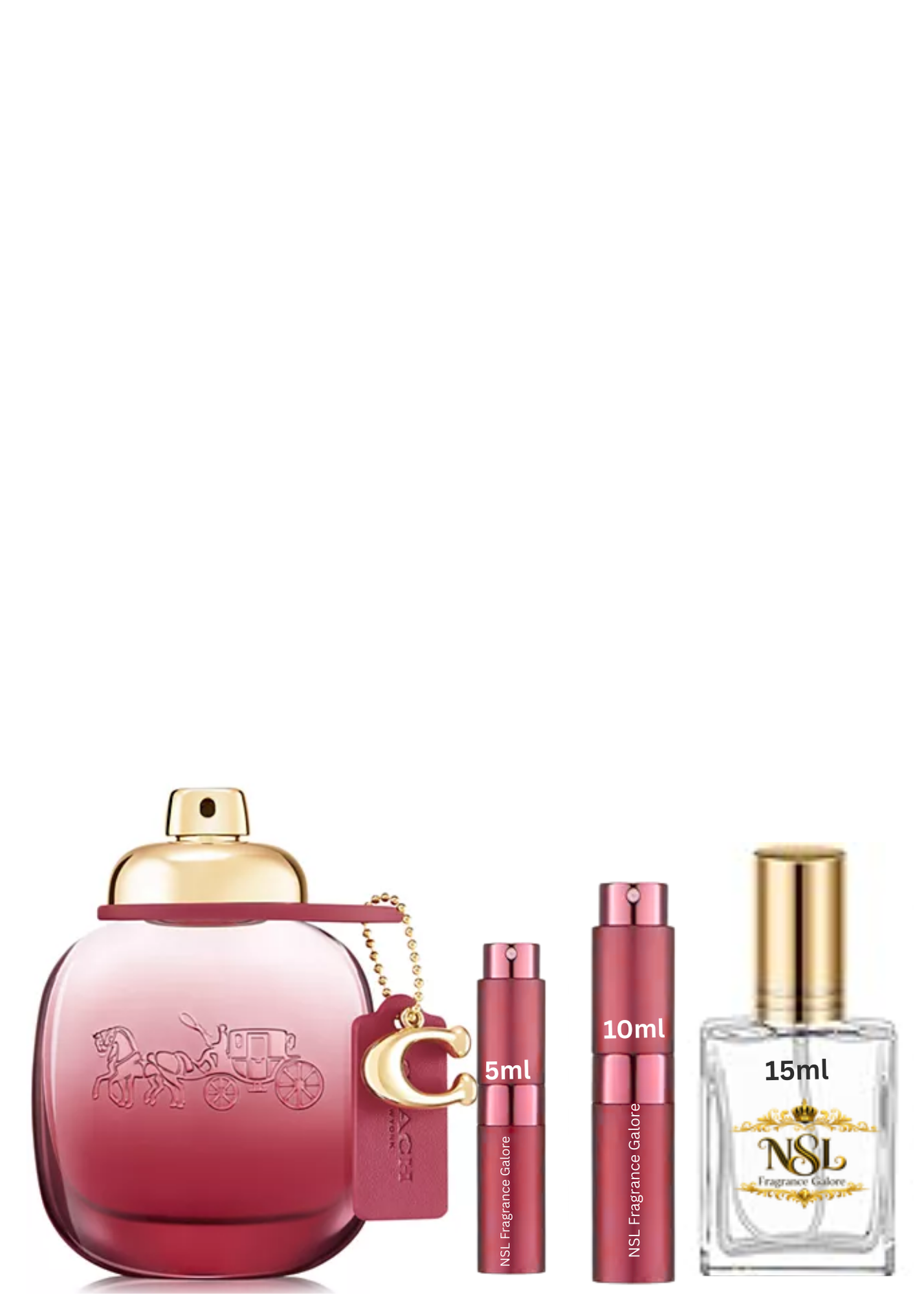 Coach Wild Rose Fragrance Decant – Designer Travel Spray