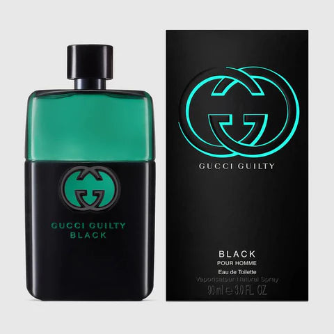 Gucci Guilty Black for Men EDT – 3.0 oz (100% Authentic)