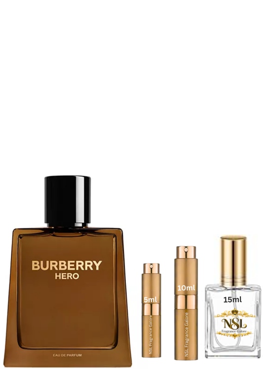 Burberry Hero – Decants Available (5ml | 10ml | 15ml)DP 3.4 oz (Copy)