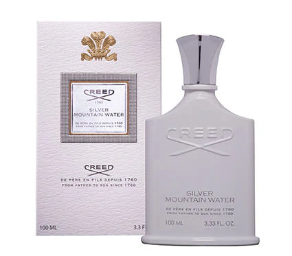Creed Silver Mountain Water for Men Eau de Parfum – 3.3 oz Tester (No Cap)