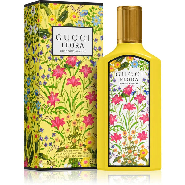 Gucci Flora Gorgeous Orchid for Women EDP – 3.4 oz (100% Authentic)