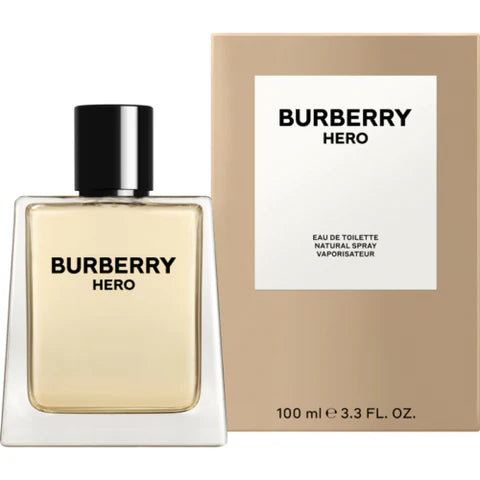 Burberry Hero for Men EDT 3.4oz Unboxed (New & Unused)